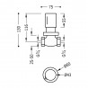 Robinet d’arrêt à fileter 3/4" - TRES 06151101 06151101TRES