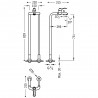 Mitigeur bain TRES-CLASIC Laiton Vieilli Mat - TRES 24219402LM 24219402LMTRES