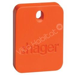 Badge RLF101X alarme SEPIO - Hager