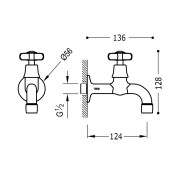 Robinet de service  - TRES 24252001 24252001TRES