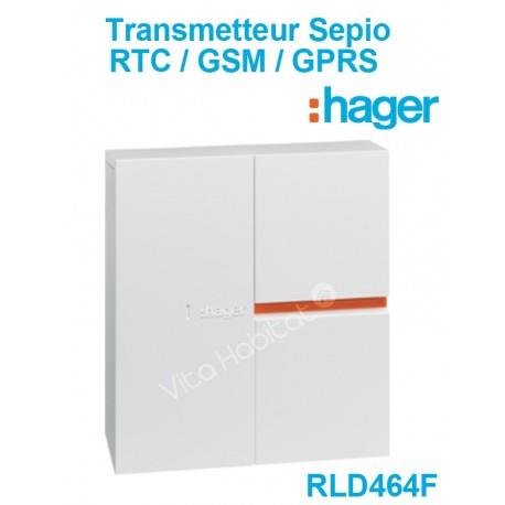 RLD464F - Transmetteur RTC/GSM/GPRS SEPIO - Hager 