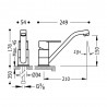 Mitigeur évier - TRES 117333 117333TRES