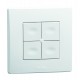 Télécommande murale 4 Touches Power - YOKIS TLM4T45P