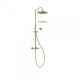 Kit mélangeur douche · Douche fixe de Ø 310 mm. à rotule. · Douchette anticalcai - TRES 24219101
