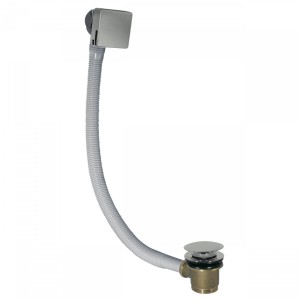 Bonde de vidage carrée clic-clac avec système de remplissage Acier - TRES 03453440AC