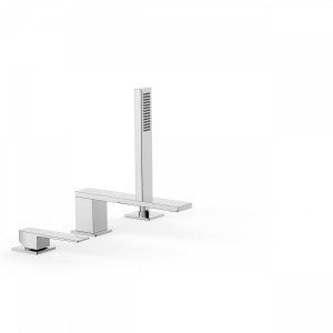 Mitigeur bain d’étagère  avec douchette anticalcaire - TRES 20216103 20216103TRES