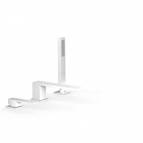 Mitigeur bain d’étagère  avec douchette anticalcaire - TRES 20216103 20216103TRES