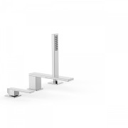 Mitigeur bain d’étagère  avec douchette anticalcaire - TRES 20216103 20216103TRES