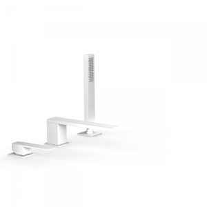 Mitigeur bain d’étagère  avec douchette anticalcaire - TRES 20216103 20216103TRES