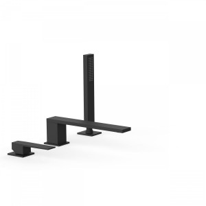 Mitigeur bain d’étagère  avec douchette anticalcaire  - TRES 20216101 20216101TRES