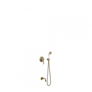 Kit de bain‑douche à encastrer avec fermeture et réglage du débit - TRES 24218005 24218005TRES