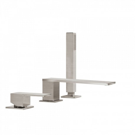 Mitigeur bain d’étagère  avec douchette anticalcaire - TRES 00616105AC 00616105ACTRES