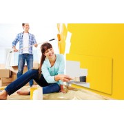 Radiateur à inertie Touch Silicium Blanc Cachemire Mimetic 800W Vertical - Valderoma BC08VET