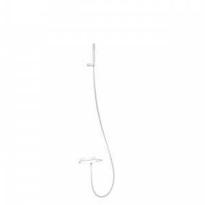 Mitigeur bain Douchette à main anticalcaire avec support orientable et flexible. - TRES 20217001BM 20217001BMTRES