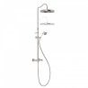 Kit mélangeur douche· Douche fixe de Ø 310 mm. à rotule.· Douchette anticalcai - TRES 24219101AC