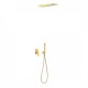 Kit de douche encastré Or LOFT COLORS - TRES 20018005OR