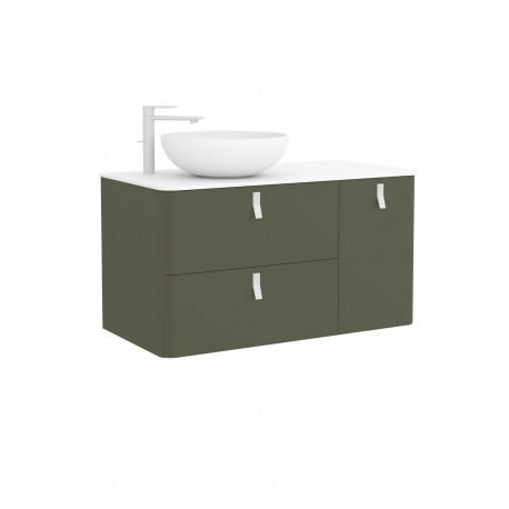 Meuble de salle de bain UNIIQ 1200 droite BOSQUE  - SALGAR 24646 24646SALGAR