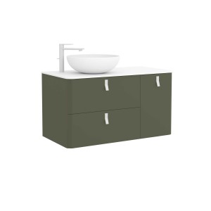 Meuble de salle de bain UNIIQ 1200 droite BOSQUE  - SALGAR 24646 24646SALGAR