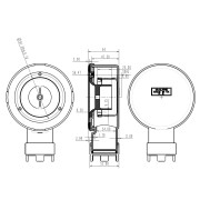 Valve  60 mm à visser   - SALGAR 22206 22206SALGAR