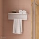 Étagère porte-serviette SHIRO 500 x 200 x 150 mm - SALGAR 82413
