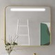MIROIR APOLO 800 DORÉ HOR. - SALGAR 87856