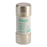 Cartouche fusible pour applications industrielles 22x58 aM 32A -   HAGER LF532M
