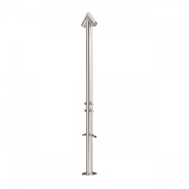 Douche double pour la piscine Inox - TRES 13499502 13499502TRES