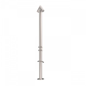 Douche double pour la piscine Inox - TRES 13499502 13499502TRES