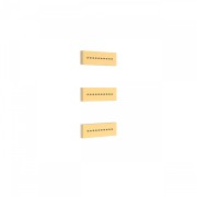 3 jets encastrés d'hydromassage 140x45 mm Or Mat - TRES 29951504OM 29951504OMTRES