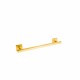 Porte‑serviette 400 mm. Or Mat - TRES 10723601OM