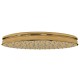 Douche de tête OR anticalcaire à rotule Ø 310 mm - TRES 29933703OR
