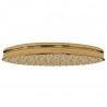 Douche de tête OR anticalcaire à rotule Ø 310 mm - TRES 29933703OR