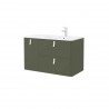 Meuble de salle de bain Bosque Gauche 900 UNIIQ - SALGAR 24668