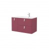 Meuble de salle de bain Granate Gauche 900 UNIIQ 900 - SALGAR 24661