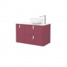 Meuble de salle de bain Granate Gauche 900 UNIIQ 900 - SALGAR 24661