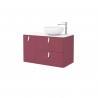 Meuble de salle de bain Granate Gauche 900 UNIIQ 900 - SALGAR 24661