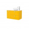 Meuble de salle de bain Sol gauche 900 UNIIQ - SALGAR 24657