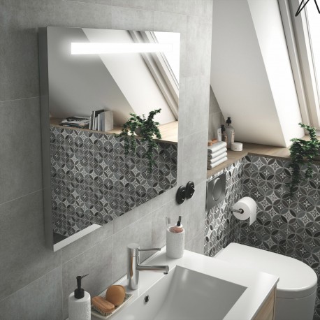 Miroir anti buée SUNSET 90  x 60   - SALGAR 25032 25032SALGAR