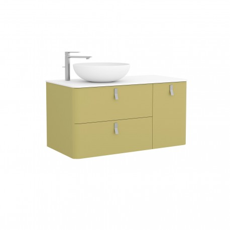 Meuble de salle de bain UNIIQ 1200 droite SALVIA  - SALGAR 24643 