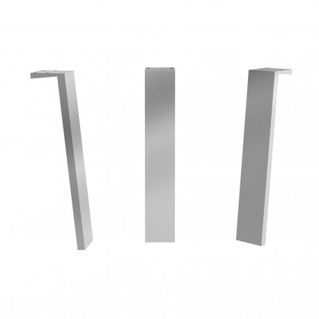 Jeu 2 pieds KLIM ANODISÉ Hauteur 230 mm - SALGAR 84137 84137SALGAR