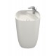 Beyond Lavabo Totem 500X450X875 Beige - ROCA A3270B0650