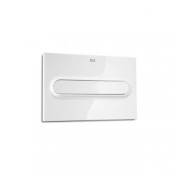 Plaque de commande PL1 One Single Blanc Brillant - ROCA A890195100