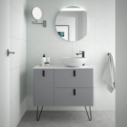 Meuble salle de bain Humo Gauche UNIIQ 900 - SALGAR 24654 
