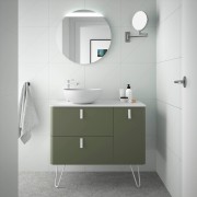 Meuble de salle de bain UNIIQ 1200 droite BOSQUE  - SALGAR 24646 
