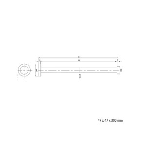 P-SERVIETTE BARRE 30 RHIN/HOTE - SALGAR 14703 