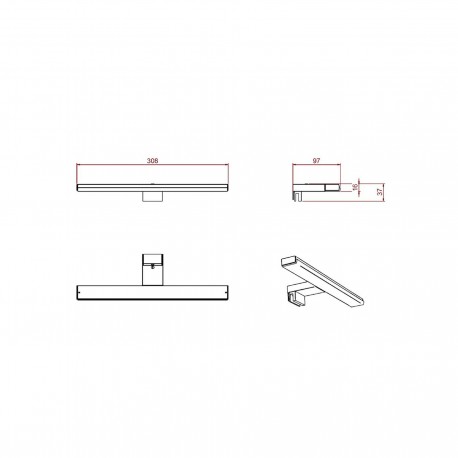 Applique PANDORA  SALGAR 21735 