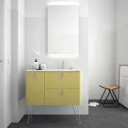 Meuble de salle de bain UNIIQ 900 gauche SALVIA  - SALGAR 24665 