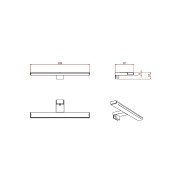 Applique luminaire PANDORA - SALGAR 26784 