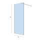 Paroi de douche HEAVEN walk-in Transparent 1200 x 1950 mm - SALGAR 82273