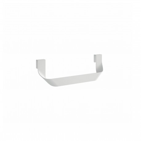 Porte-serviette double JAZZ Blanc brillant - SALGAR 23028 